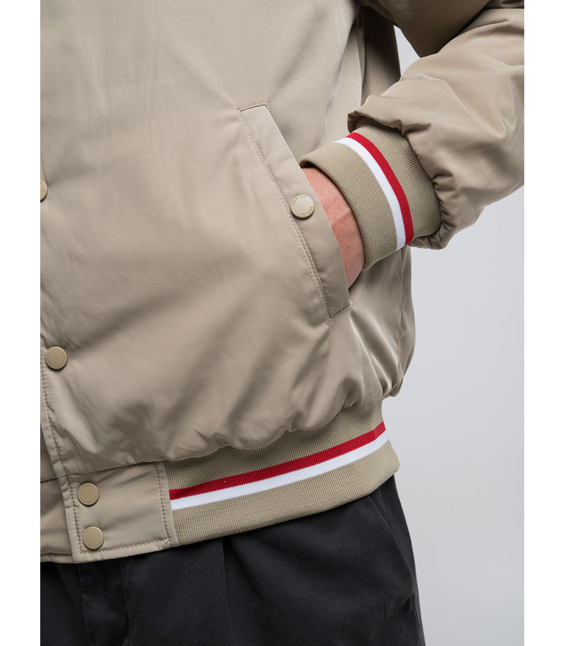 モンテカルロ カントリークラブ コレクション ユニセックス ボンバージャケット 詳細画像 カーキ 6